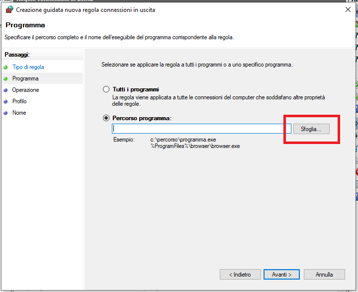 Browse to OL-Master software