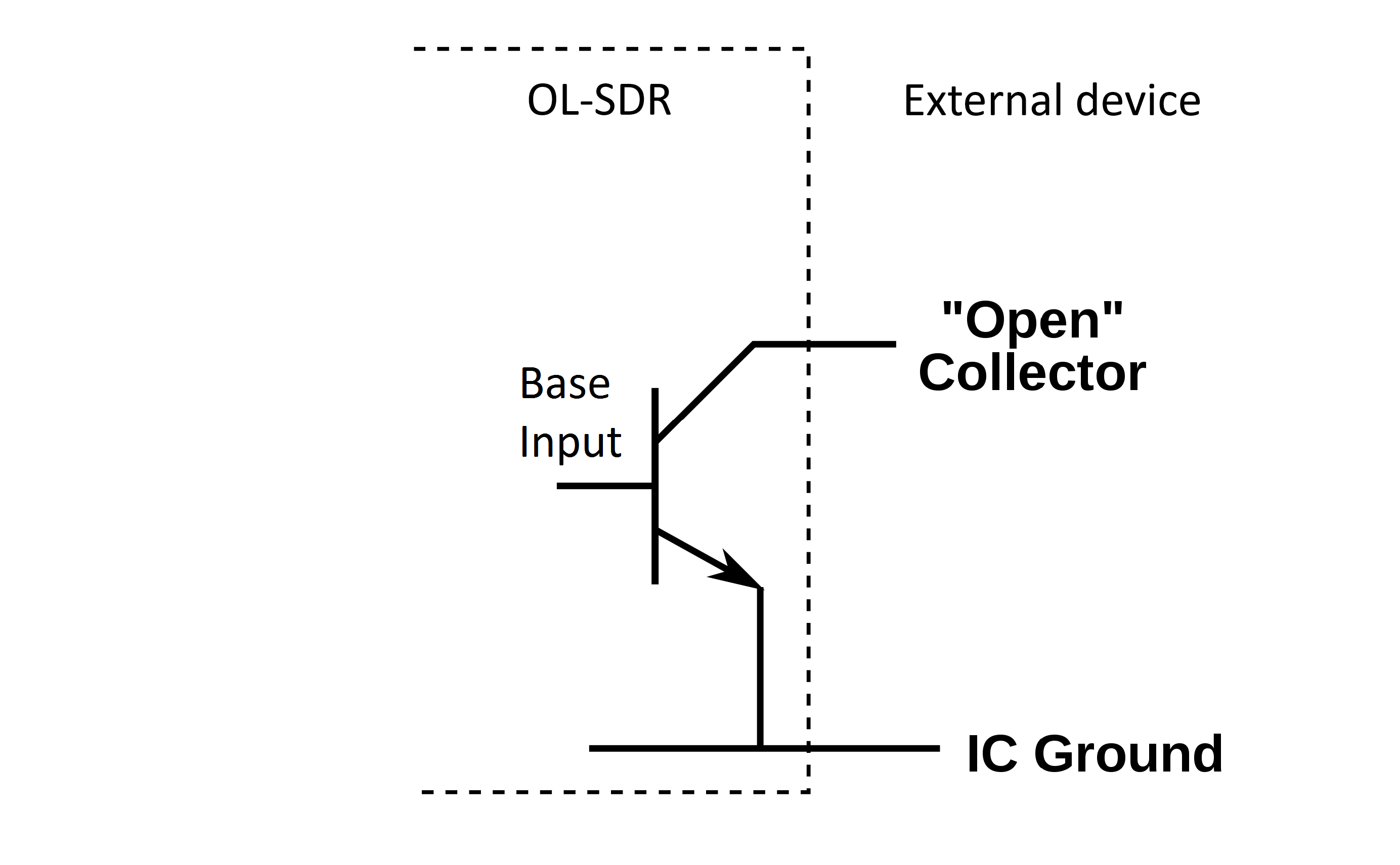 External relay wiring example